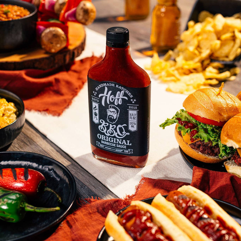 Hoff BBQ - Sauce BBQ à base de mélasse d'Hoff - 12,7 oz