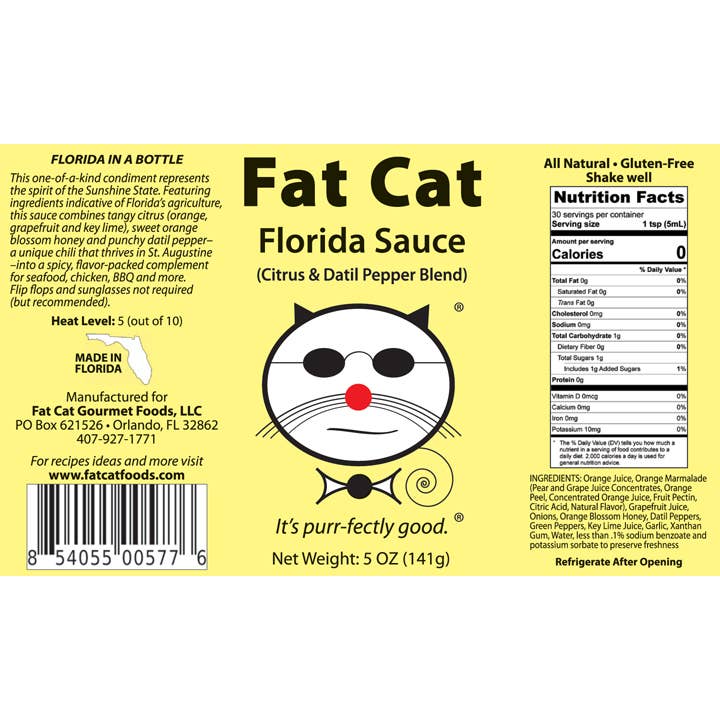 Mélange d'agrumes et de poivre Datil Sauce Florida (1/2 caisse - 6 ct)