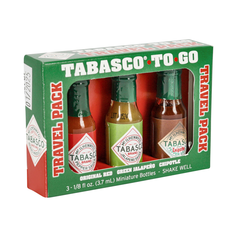 Mini coffret cadeau Tabasco 3 x 3,7 ml