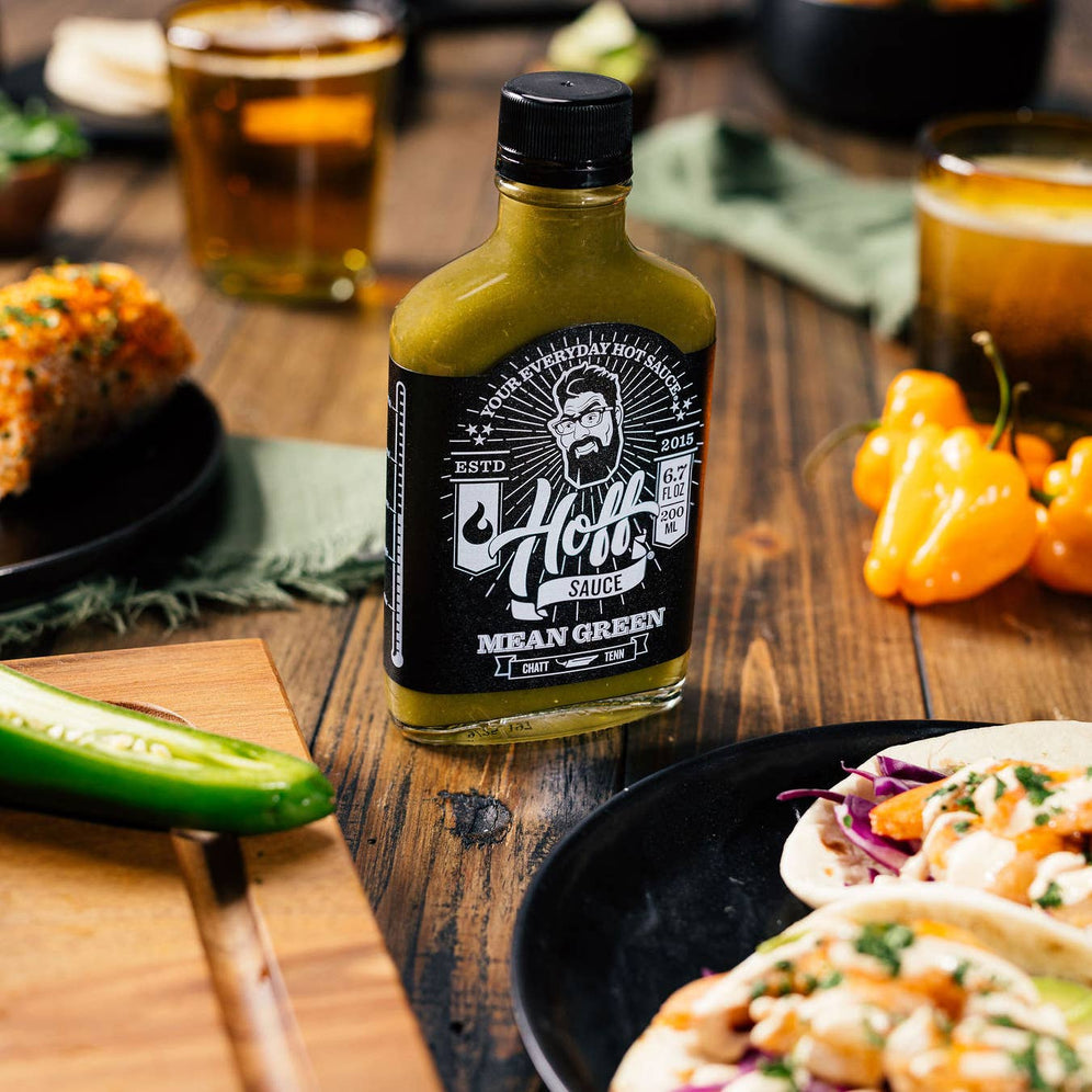 Mean Green - Hoff Green Jalapeno Sauce piquante - 6,7 oz Flacon