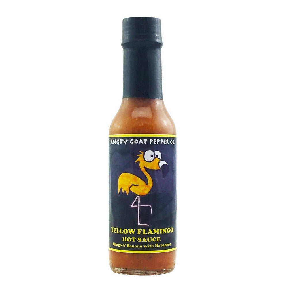 Angry Goat Pepper Co - Sauce piquante aux flamants roses jaunes