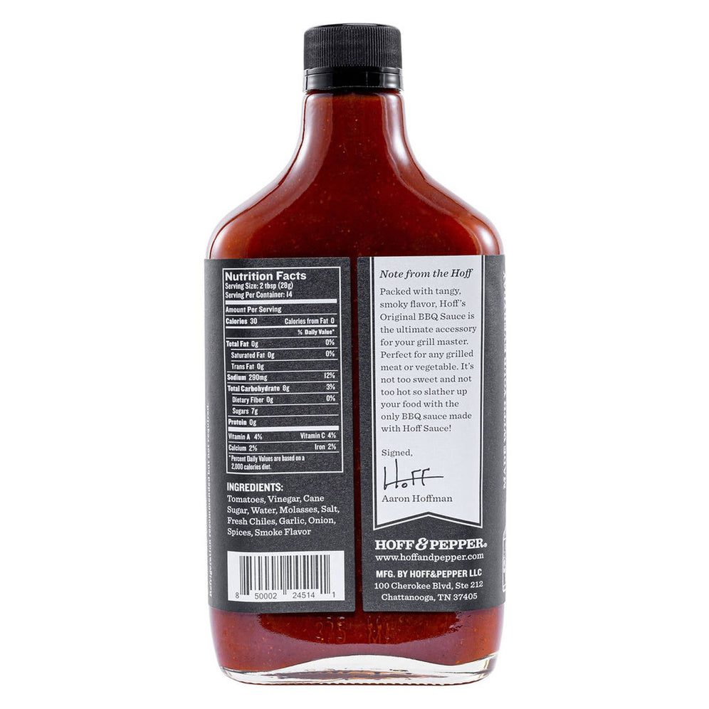 Hoff BBQ - Sauce BBQ à base de mélasse d'Hoff - 12,7 oz