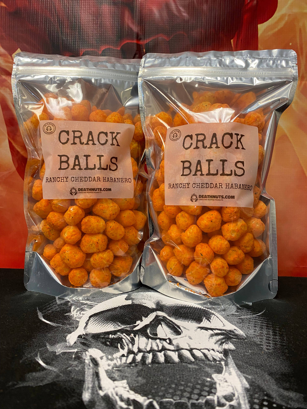 CRACK BALLS HABANERO REAPER - Snack soufflé épicé