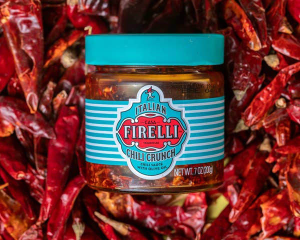 Casa Firelli Chili Crunch en pot de 200 g