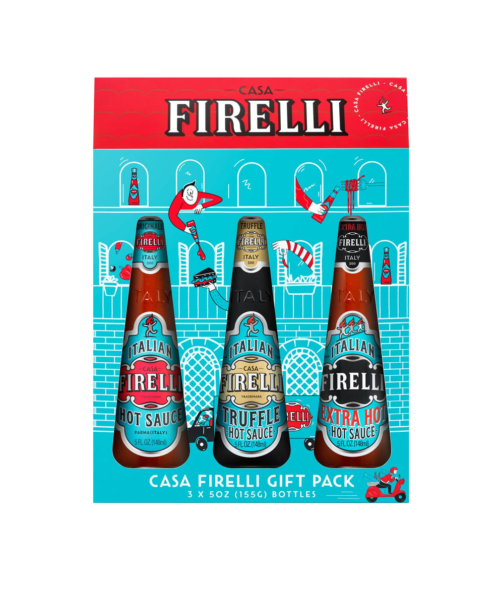 Coffret cadeau triple Casa Firelli 3 x 148 ml