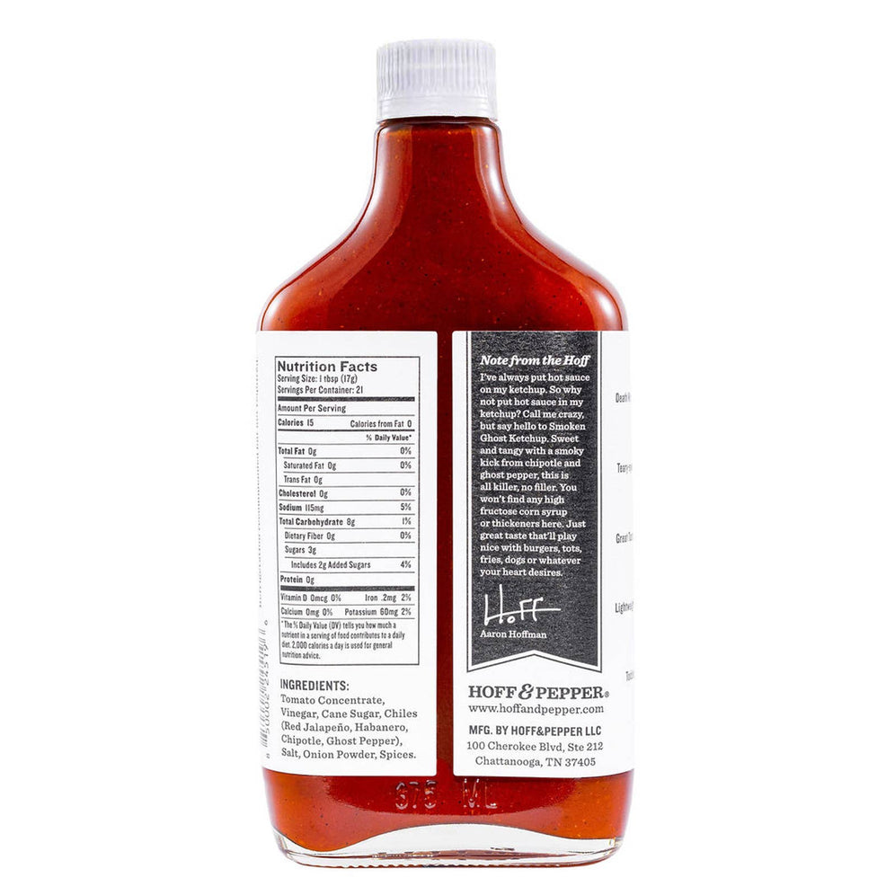 Ketchup Fumé fantôme - Ketchup épicé Hoff - 12.7 oz