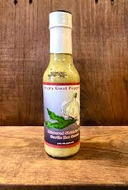 Angry Goat Pepper Co - Sauce piquante au shishito et à l'ail sous blister