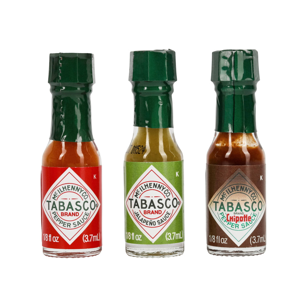 Mini coffret cadeau Tabasco 3 x 3,7 ml