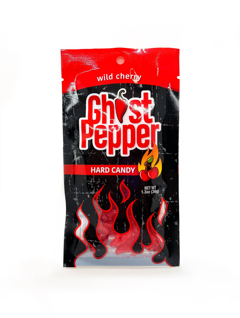 Ghost Pepper Hard Candy à la cerise sauvage