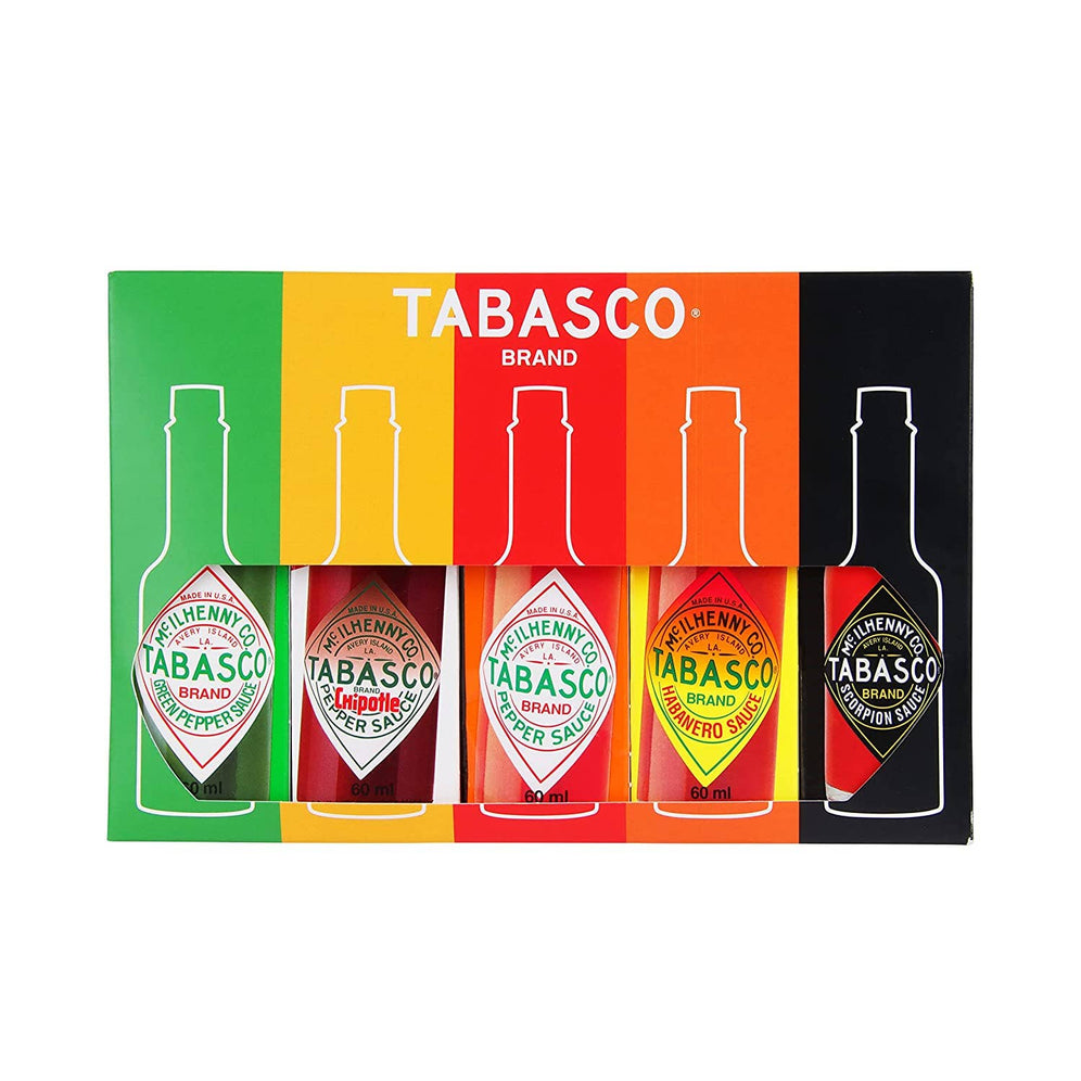 Coffret cadeau de la marque TABASCO 5 x 60 ml