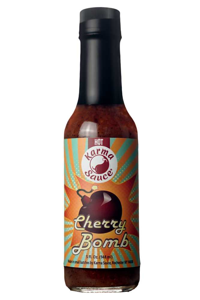 Sauce Hotée Cherry Bomb - vendue par incréments de 6