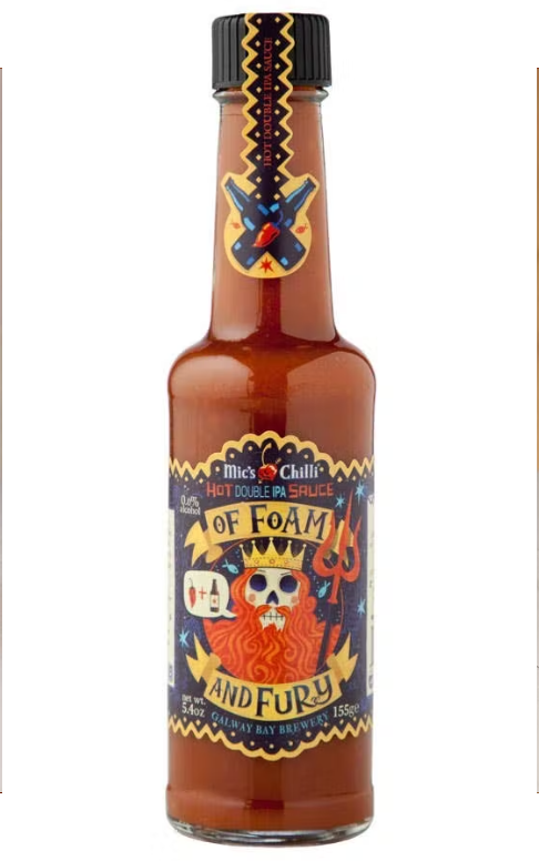 Of Foam and Fury Sauce de Mic's Chilli